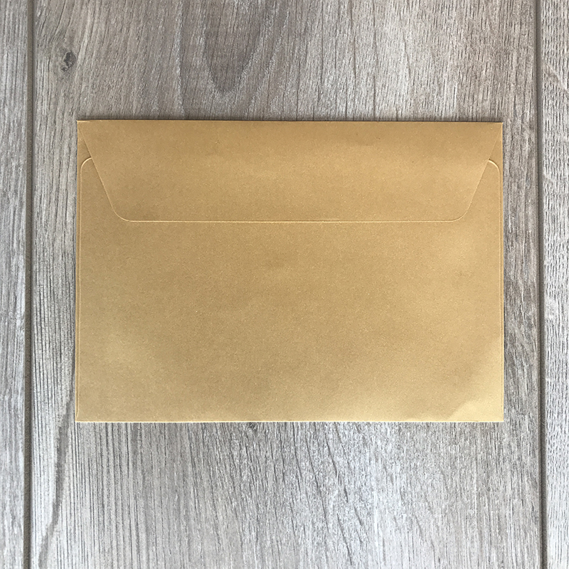 Kuverte za vabila – zlate – 16x11cm 2 Kuverte za vabila – zlate – 16x11cm 2