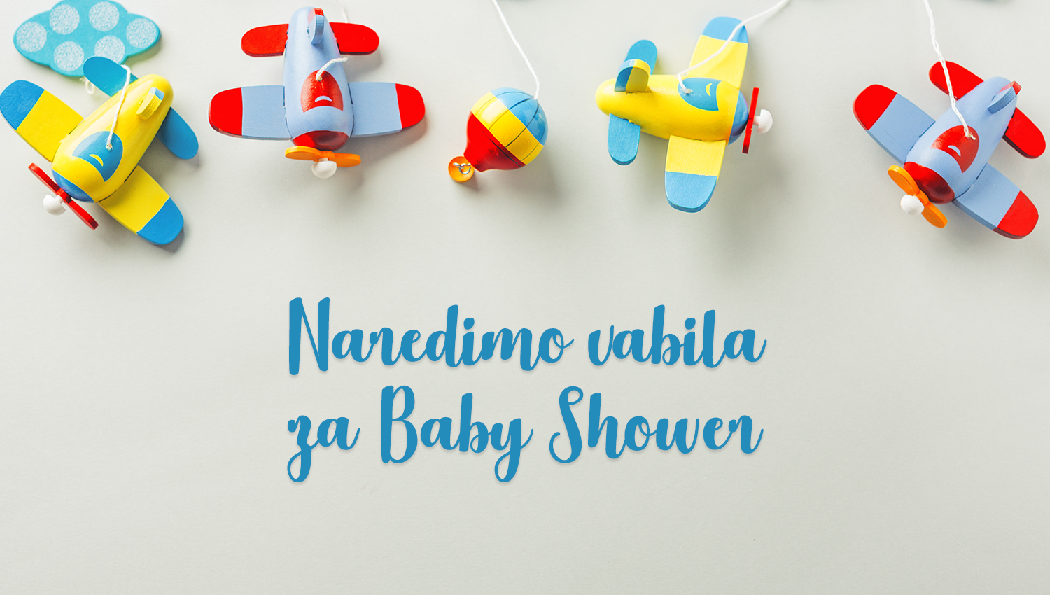 Naredimo vabila za Baby Shower